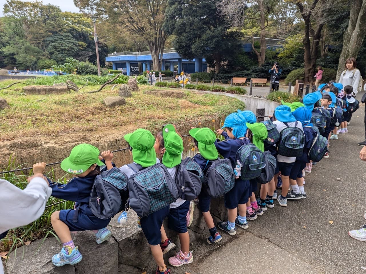 動物公園へ全園児遠足